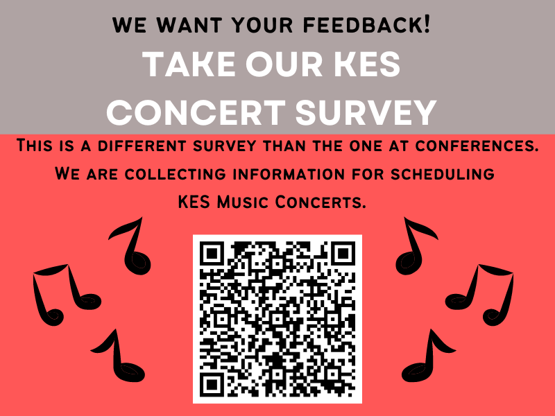 Take our KES Concert Survey
