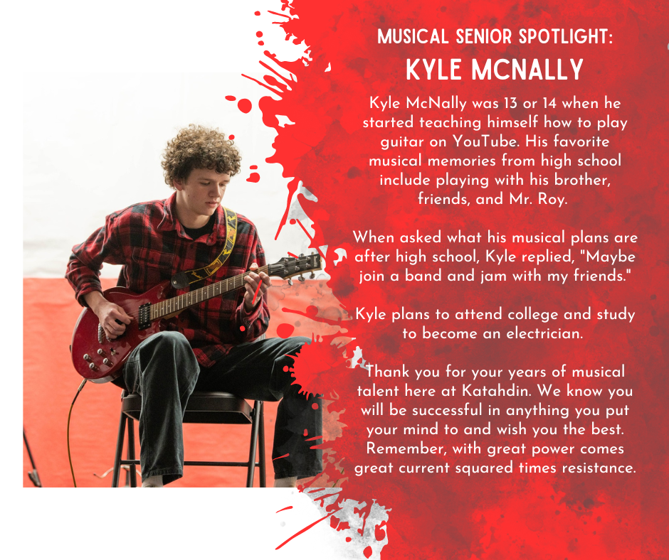 Musical Senior Spotlight: Kyle McNally