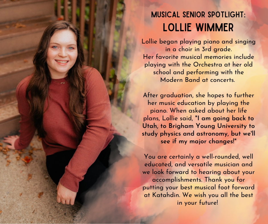Musical Senior Spotlight: Lollie Wimmer
